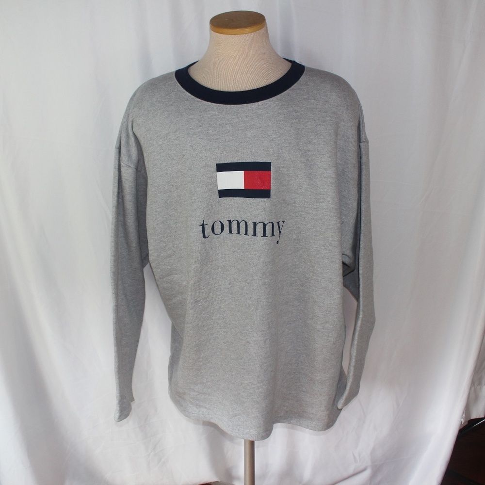 Vintage Tommy Hilfiger Flag Sweater